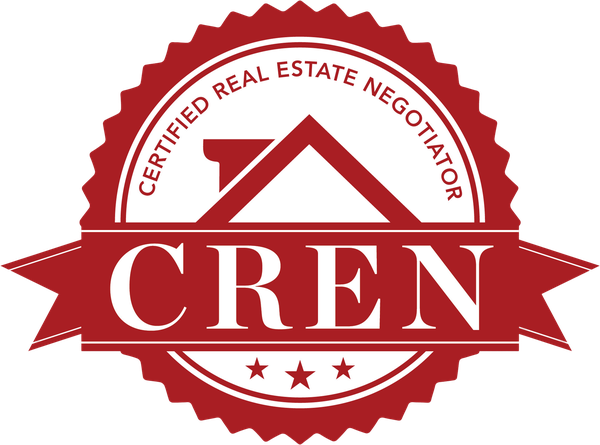 Certified Real Estate Negotiator (CREN) designation badge