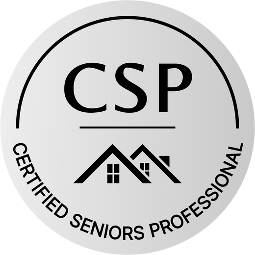 Certified Seniors Professional (CSP) designation badge
